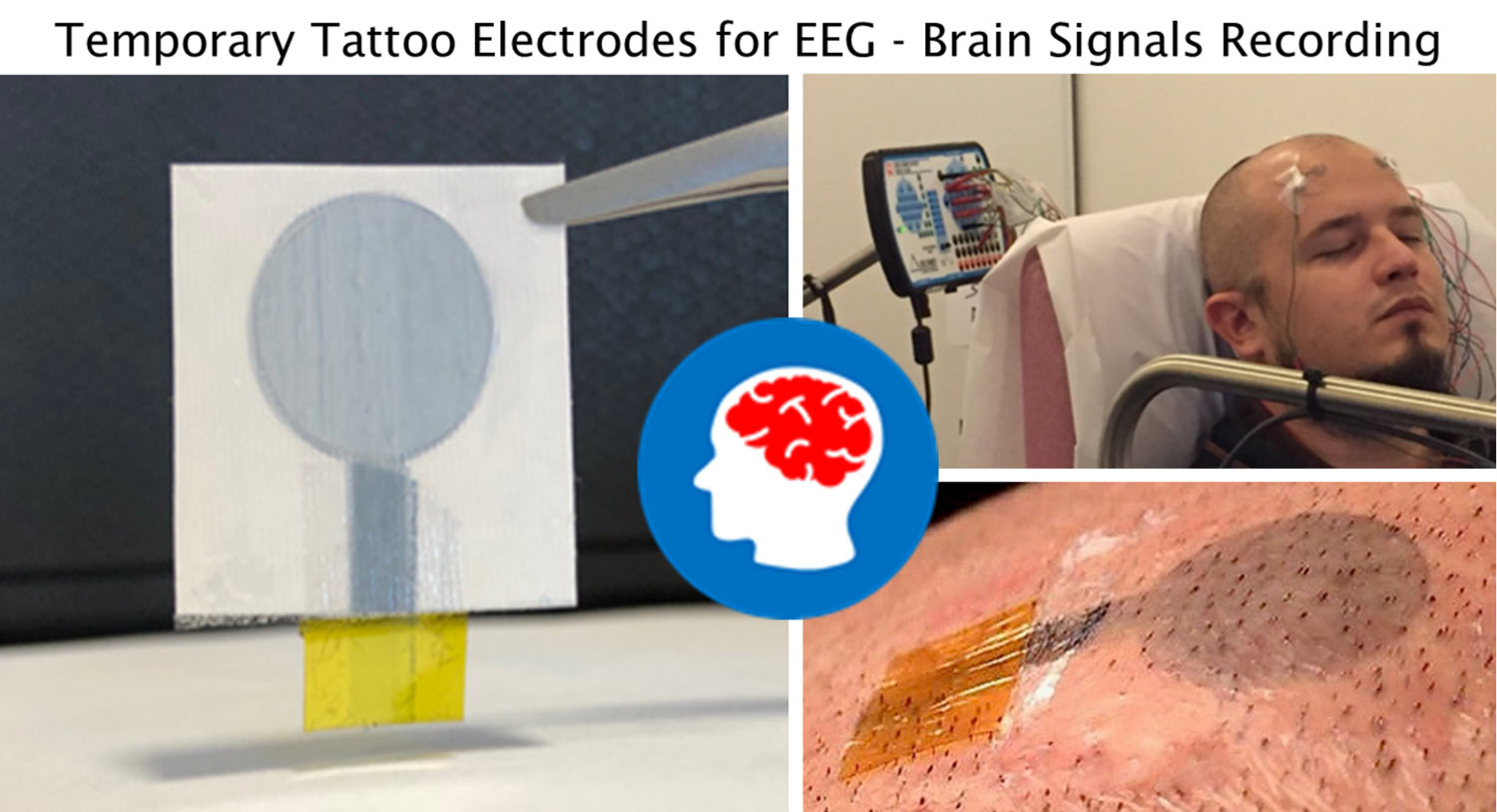 Temporary Tattoo Electrodes For EEG – Brain Recordings: New Publication ...